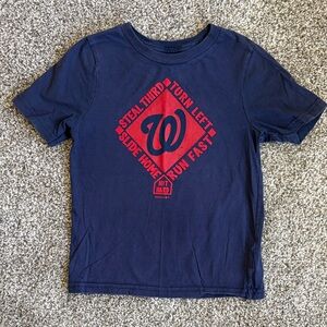 Kids 5/6 Washington Nationals Baseball Tee
